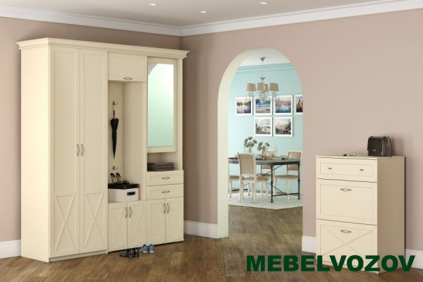 Модульная прихожая Бэль. Комплект 1 от магазина Мебельвозов в Нижнем Новгороде