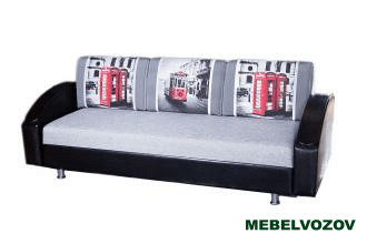 Диван еврокнижка Канзас плюс с подлокотниками от магазина Мебельвозов в Нижнем Новгороде