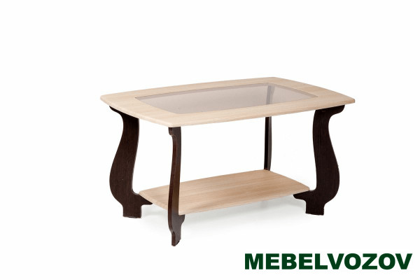 Столик журнальный СЖ-23 со стеклом - фото от Mebelvozov в Нижнем Новгороде Столик журнальный СЖ-23 со стеклом от Mebelvozov в Нижнем Новгороде