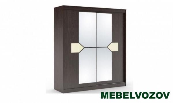 Шкаф-купе Оскар 11-1 (Венге магия/Бежевое стекло) от компании Мебельвозов в Нижнем Новгороде