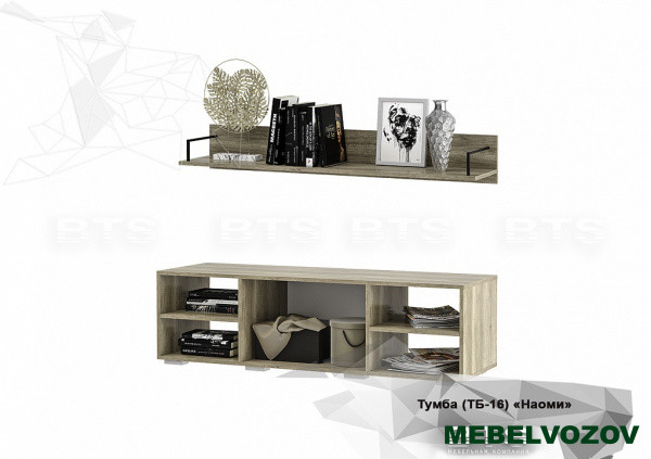 Тумба ТВ Наоми ТБ-16 от интернет магазина Mebelvozov в Нижнем Новгороде