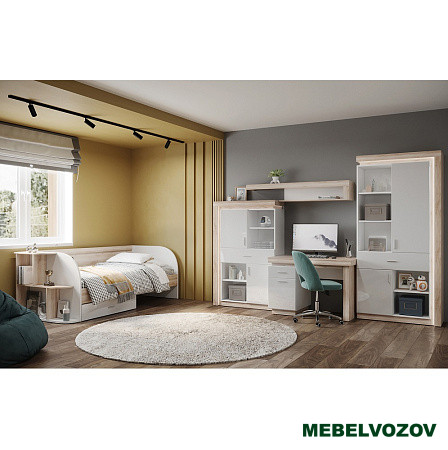 Модульная мебель для детской Люмен. Комплект 2 детальное изображение от магазина mebelvozov.ru в Нижнем Новгороде