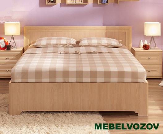 Кровать с подъемным механизмом 1800 Анкона 1.2 (Дуб Отбеленный) от магазина Мебельвозов в Нижнем Новгороде