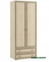 Шкаф двухстворчатый ЛШ-22 Ливорно (дуб сонома) от компании Мебельвозов в Нижнем Новгороде