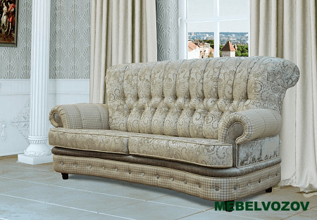 Мягкий диван "Лувр" 3-х местный от магазина Мебельвозов в Нижнем Новгороде
