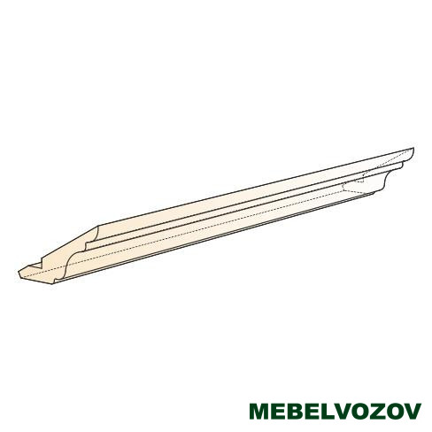 Фото карниз мдф l2800 бергамо элемента от сайта Мебельвозов в Нижнем Новгороде