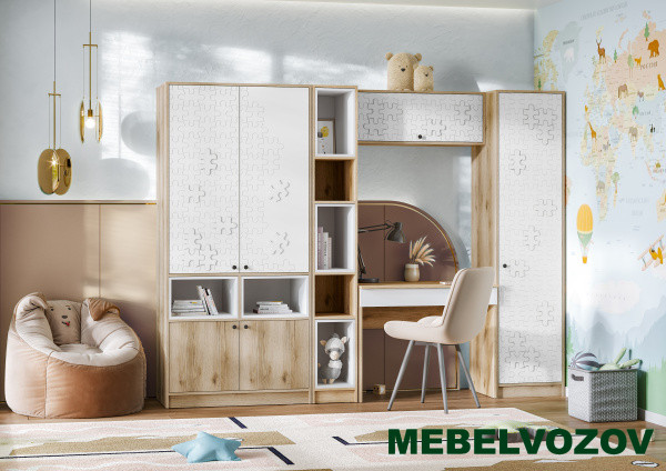 Модульная детская Киви. Комплект 2 детальное изображение от магазина mebelvozov.ru в Нижнем Новгороде