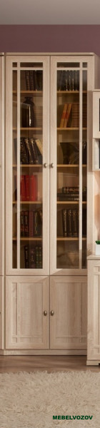Шкаф для книг  Дуб Сонома Sherlock 32 (библиотека)  - фото от компании Мебельвозов Шкаф для книг  Дуб Сонома Sherlock 32 (библиотека)  от компании Мебельвозов