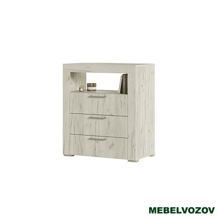 ГРАНД Комод К2 (ДУБ КРАФТ БЕЛЫЙ) от магазина Мебельвозов в Нижнем Новгороде