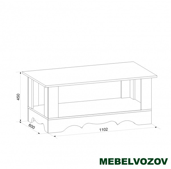 Стол журнальный Латте 50-01 - фото от Mebelvozov в Нижнем Новгороде Стол журнальный Латте 50-01 от Mebelvozov в Нижнем Новгороде