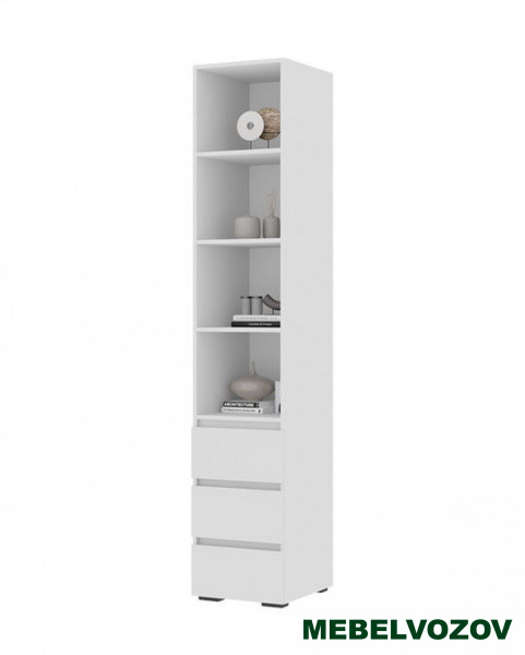 ХЕЛЕН ПН 02 Пенал открытый (БЕЛЫЙ) - фото от компании Мебельвозов в Нижнем Новгороде ХЕЛЕН ПН 02 Пенал открытый (БЕЛЫЙ) от компании Мебельвозов в Нижнем Новгороде