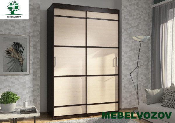 Шкаф-купе 1,35м. ШК-018 Эва от компании Мебельвозов в Нижнем Новгороде