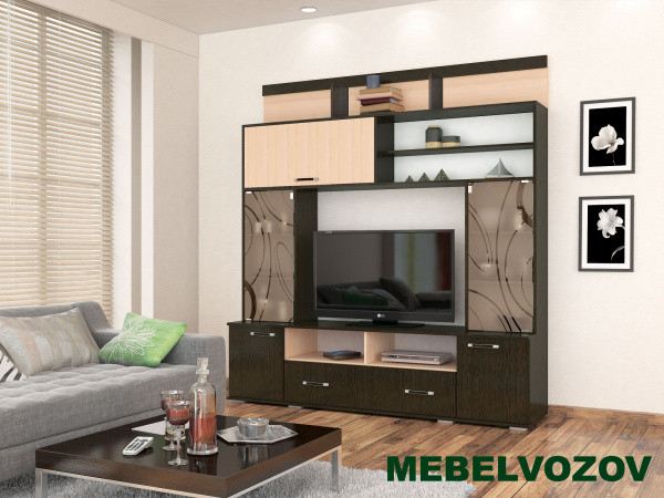 Центральная секция ОГЦС-1 Оскар-18 (Венге/Дуб Млечный) - фото от интернет магазина Mebelvozov в Нижнем Новгороде Центральная секция ОГЦС-1 Оскар-18 (Венге/Дуб Млечный) от интернет магазина Mebelvozov в Нижнем Новгороде