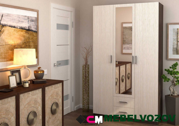 Шкаф 3х створчатый ТРИО от компании Мебельвозов в Нижнем Новгороде