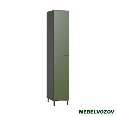Марвэл Шкаф-пенал 16.316.02 (Темно - серый U2601) от компании Мебельвозов в Нижнем Новгороде