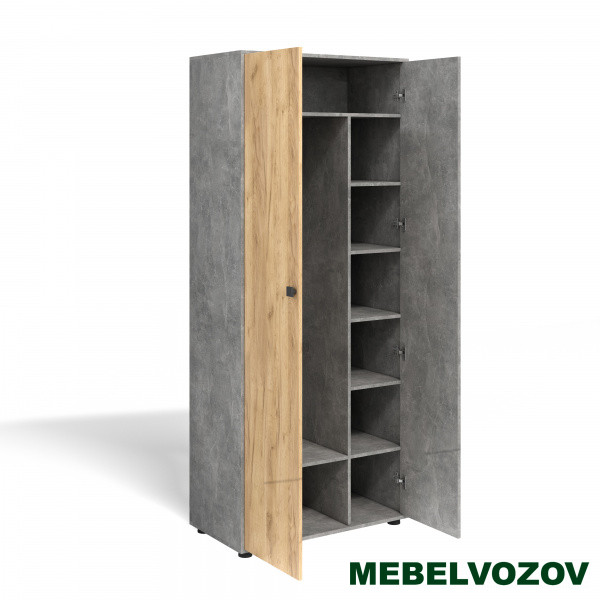 Шкаф Мини-Лайт МЛ-9 (ателье светлое/дуб золотой крафт) - фото от компании Мебельвозов в Нижнем Новгороде Шкаф Мини-Лайт МЛ-9 (ателье светлое/дуб золотой крафт) от компании Мебельвозов в Нижнем Новгороде
