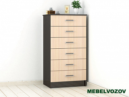 Комод Катрин 4 (Венге/Дуб Молочный) от магазина Мебельвозов в Нижнем Новгороде