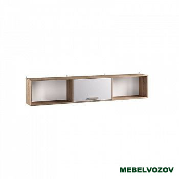 Секция навесная Бланка (Фасад белый) фото от Мебельвозов в Нижнем Новгороде