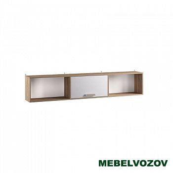 Секция навесная Бланка (Фасад белый) фото от Мебельвозов в Нижнем Новгороде