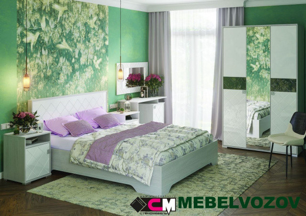 Модульная спальня Сальма. Комплект 1 от магазина Мебельвозов в Нижнем Новгороде