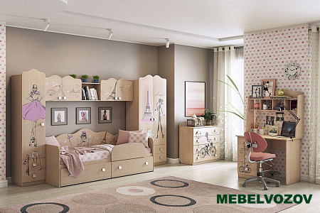 Шкаф комбинированный 2х-створчатый Амели детальное изображение от магазина mebelvozov.ru в Нижнем Новгороде