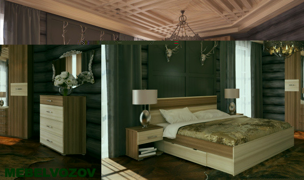 фото Кровать двуспальная Next 73 без ящика с ортопедическим основанием(Ясень светл/ясень темн) от магазина Мебельвозов в Нижнем Новгороде Кровать двуспальная Next 73 без ящика с ортопедическим основанием(Ясень светл/ясень темн) от магазина Мебельвозов в Нижнем Новгороде