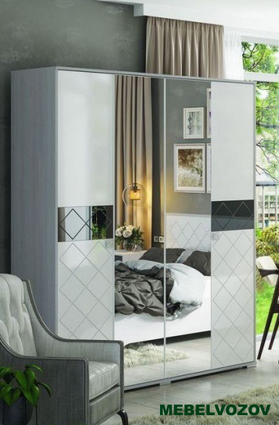 Шкаф 4-х створчатый Сальма ШК 024 от компании Мебельвозов в Нижнем Новгороде