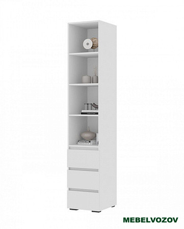 ХЕЛЕН ПН 02 Пенал открытый (БЕЛЫЙ) от компании Мебельвозов в Нижнем Новгороде