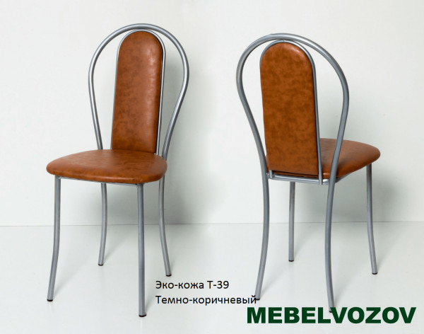 Стул для кухни Венский М металлик - фото от магазина Мебельвозов в Нижнем Новгороде Стул для кухни Венский М металлик от магазина Мебельвозов в Нижнем Новгороде