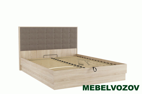 фото  Кровать с подъемным механизмом 1.6 Николь от магазина Мебельвозов в Нижнем Новгороде  Кровать с подъемным механизмом 1.6 Николь от магазина Мебельвозов в Нижнем Новгороде