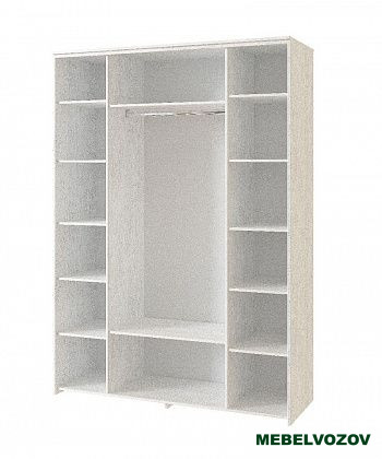 Твист Шкаф для одежды 4-х дв. 16. Комплект 2 от компании Мебельвозов в Нижнем Новгороде