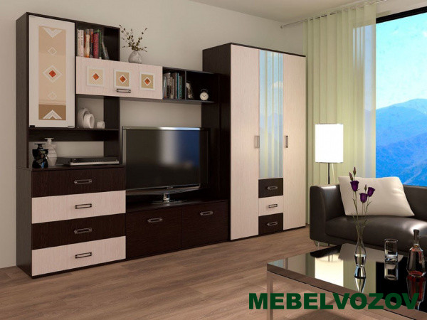 Шкаф с зеркалом "Белла" 3-х створчатый  от компании Мебельвозов в Нижнем Новгороде