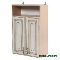 Шкаф навесной с открытой полкой 600 Флоренция (высота 920) фото от Мебельвозов в Нижнем Новгороде