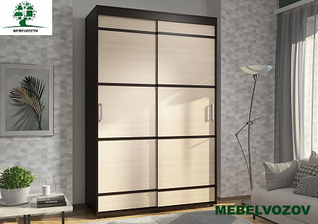 Шкаф-купе 1,35м. ШК-018 Эва от компании Мебельвозов в Нижнем Новгороде