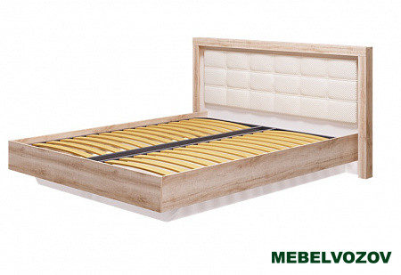 Кровать 1600 мм Люмен №12а с ортопедом от магазина Мебельвозов в Нижнем Новгороде