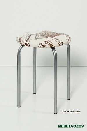 Табурет "Лотос" на металлических ножках от магазина Мебельвозов в Нижнем Новгороде