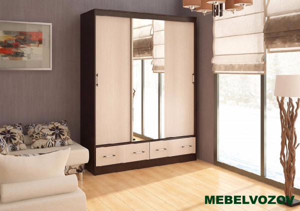 Шкаф-купе "Модерн-2" 1,5м  от компании Мебельвозов в Нижнем Новгороде
