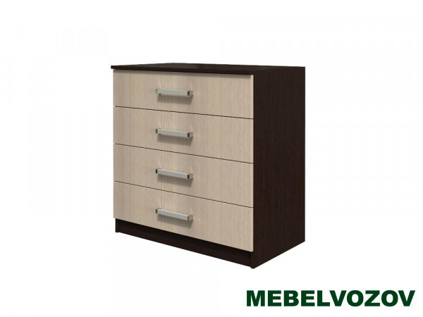 Комод 850 мм Молодежная комната "Фиеста" (Венге) от магазина Мебельвозов в Нижнем Новгороде