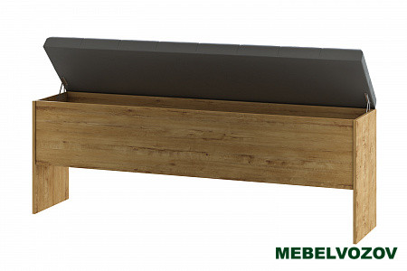 Скамья пуф с ящиком Бруно  от магазина Мебельвозов в Нижнем Новгороде