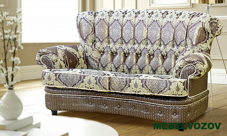 Мягкий диван "Лувр" 2-х местный от магазина Мебельвозов в Нижнем Новгороде
