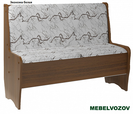 Скамья двойная Трапези Эна(Орех Экко) от магазина Мебельвозов в Нижнем Новгороде