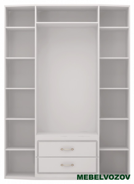 Шкаф с зеркалами 4-х дверный с ящиками "Виктория 02"  от компании Мебельвозов в Нижнем Новгороде