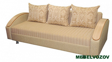 Диван еврокнижка Канзас плюс с подлокотниками от магазина Мебельвозов в Нижнем Новгороде