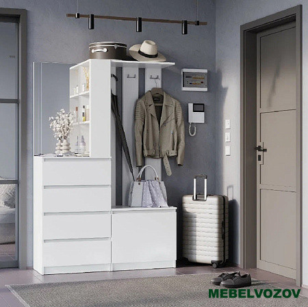 Прихожая Симпл ПР-04, белый от магазина Мебельвозов в Нижнем Новгороде