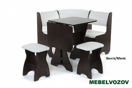 Кухонный уголок Тюльпан-мини Венге/Крем от магазина Мебельвозов в Нижнем Новгороде