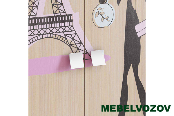 Шкаф комбинированный 2х-створчатый Амели детальное изображение от магазина mebelvozov.ru в Нижнем Новгороде