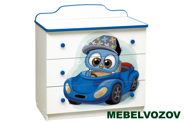 Комод №2 с фотопечатью "Совята" детальное изображение от магазина mebelvozov.ru в Нижнем Новгороде