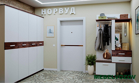 Прихожая Норвуд. Комплект 3 от магазина Мебельвозов в Нижнем Новгороде