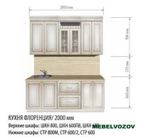 Модульная кухня Флоренция 2000 от магазина Мебельвозов в Нижнем Новгороде