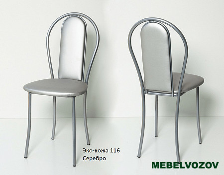Стул для кухни Венский М металлик от магазина Мебельвозов в Нижнем Новгороде